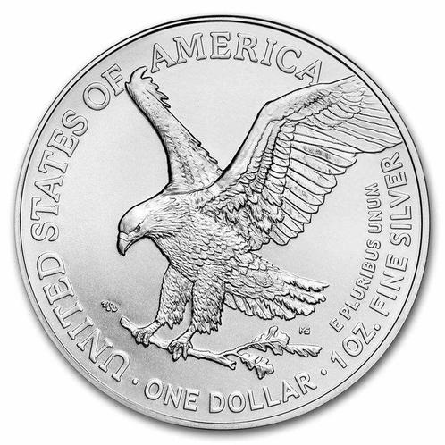 Verenigde Staten. 2025 American Silver Eagle (U.S. Mint) 1, Postzegels en Munten, Munten | Europa | Niet-Euromunten