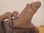 Grote houten ruiter - Dogon - Mali