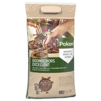 Sierschors | Pokon | 10 liter (Pinus Pinaster, 10-20 mm), Tuin en Terras, Aarde en Mest, Verzenden