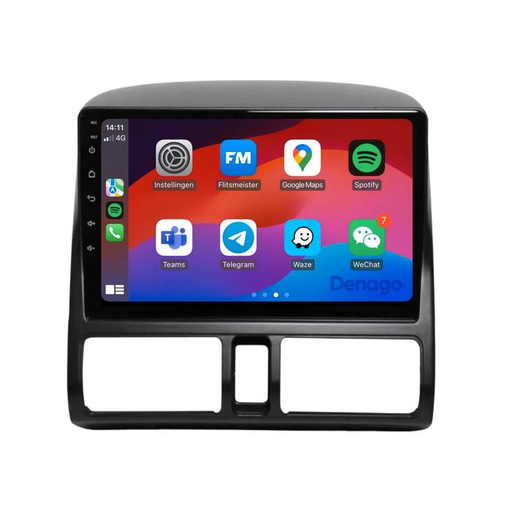Honda CR-V CarPlay autoradio 2002 t/m 2006 Denago DNG-A99 9, Auto diversen, Autoradio's, Ophalen of Verzenden