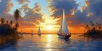 Iconica - Sunset on the Nile · XXL, Antiek en Kunst