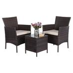 MaxxGarden Tuinset - Set van 2 tuinstoelen - kunststof 3..., Tuin en Terras, Tuinsets en Loungesets, Verzenden, Nieuw