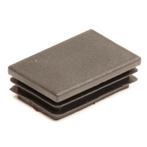 Topgear Rechthoekige insteekdop - 60x40 mm - zwarte afwer..., Ophalen of Verzenden, Nieuw