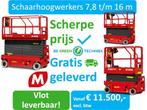 Nieuwe schaarhoogwerkers | diverse werkhoogtes | vanaf:, Zakelijke goederen, Machines en Bouw | Liften, Steigers en Ladders, Verzenden