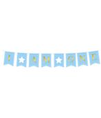 1 Jaar Banner Blauw, Verzenden, Nieuw