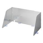 ProPlus Uitschuifbaar kookwindscherm - 3-delig - Verstelb..., Caravans en Kamperen, Kampeeraccessoires, Ophalen of Verzenden, Nieuw