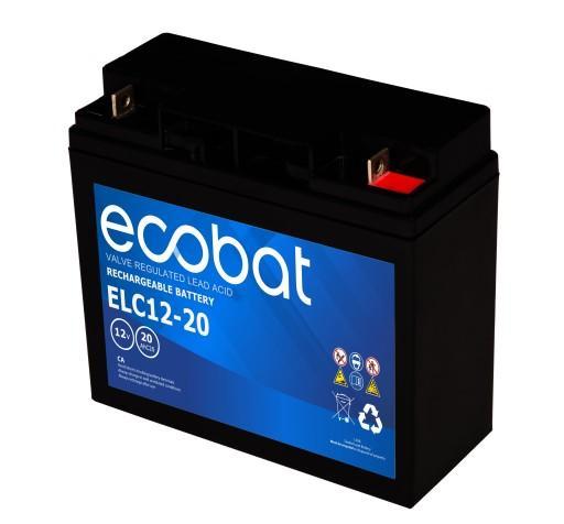 Ecobat AGM VRLA Light Cycle accu | ELC12-20 | 12V 20Ah, Auto-onderdelen, Accu's en Toebehoren, Ophalen of Verzenden