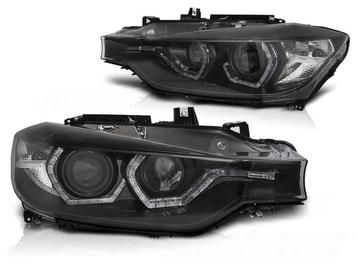 Koplampen Xenon BMW F30/F31 10.11 – 05.15 ANGEL EYES ZWART beschikbaar voor biedingen