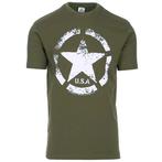 T-shirt vintage US Army Star-4 L NIEUW, Ophalen of Verzenden, Nieuw, Groen
