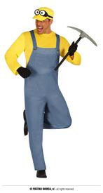 Minion kostuum man, Verzenden, Nieuw, Feestartikel