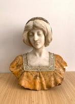 sculptuur, Buste de femme - 40 cm - Marmer