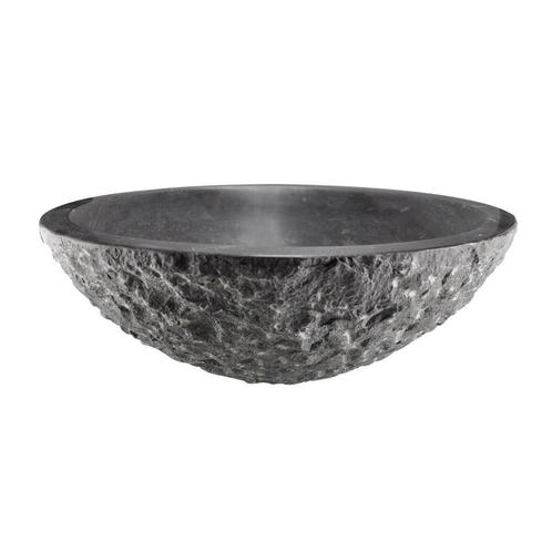 Opzetwastafel Wiesbaden Hamerslag Hardsteen Rond 42x14 cm, Doe-het-zelf en Verbouw, Sanitair, Overige typen, Nieuw, Ophalen of Verzenden