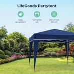 2dekans | LifeGoods Partytent – Opvouwbaar en In Hoogte, Ophalen of Verzenden, Zo goed als nieuw