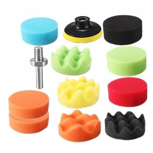 Sponzen set voor auto (boen/poets) met m10 adapter, Doe-het-zelf en Verbouw, Gereedschap | Handgereedschap, Nieuw, Ophalen of Verzenden