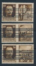 Duitse Rijk - Bezetting van Zara 1943 - Postzegels, Gestempeld