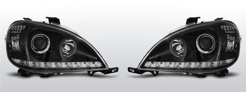 Koplampen Devil Eyes | Mercedes M-Klasse W163 1998-2001 | zw, Auto-onderdelen, Verlichting, Nieuw, Mercedes-Benz, Verzenden