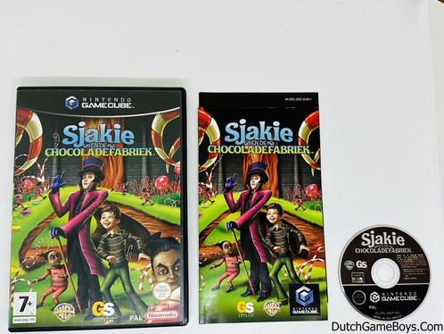 Nintendo Gamecube - Sjakie En De Chocoladefabriek - HOL, Spelcomputers en Games, Games | Nintendo GameCube, Gebruikt, Verzenden