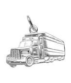 Zilveren Vrachtwagen ketting hanger - groot, Sieraden, Tassen en Uiterlijk, Verzenden, Nieuw