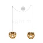 Umage Silvia mini Cannonball Hanglamp 2-lichts, messing/kabe, Huis en Inrichting, Verzenden, Nieuw