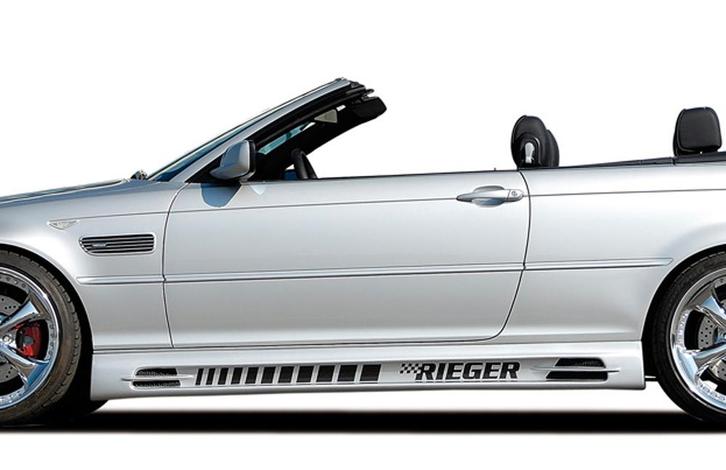 Rieger side skirt (175mm) | 3er E46: 02.98-12.01 (tot Faceli, Auto-onderdelen, Carrosserie en Plaatwerk, Nieuw, BMW, Verzenden