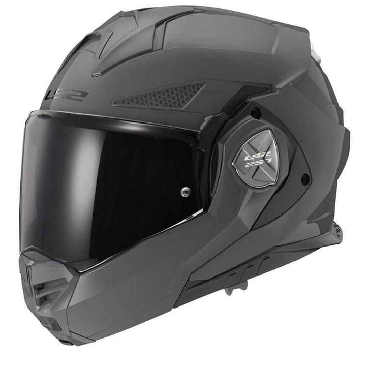 LS2 FF901 Advant X Solid Nardo Grijs 06 Systeemhelm, Motoren, Kleding | Motorhelmen, XXL, Nieuw met kaartje, Overige merken, Systeemhelm