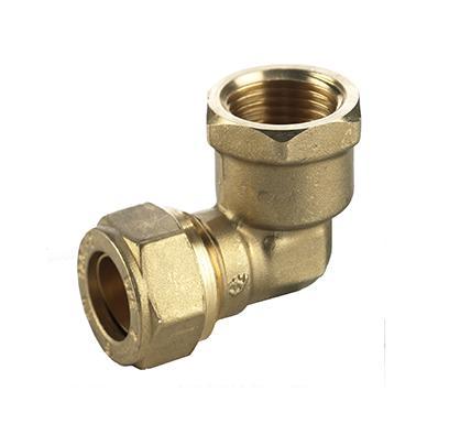 BPE messing draadknie 90°, knel x binnendraad-35 mm x 1¼”, Doe-het-zelf en Verbouw, Overige Doe-het-zelf en Verbouw, Verzenden