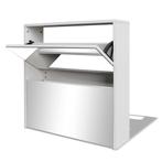 Witte Schoenenkast met Spiegel | Tweedekansje, Huis en Inrichting, Kasten | Schoenenkasten, Ophalen of Verzenden, Nieuw, Modern