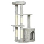 Krabpaal 114 Cm Kattentoren Met Hol, Sisalpalen, Platform, M, Verzenden, Nieuw