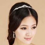 PaCaZa - Fonkelende Tiara / Prachtig haarsieraad, Kleding | Dames, Trouwkleding en Trouwaccessoires, Nieuw, Ophalen of Verzenden