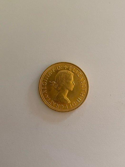 Verenigd Koninkrijk. Elisabetta II. Sovereign 1968, Postzegels en Munten, Munten | Europa | Niet-Euromunten