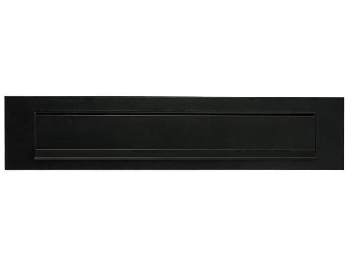 Ami briefplaat met veer type DL 340x73 zwart, Doe-het-zelf en Verbouw, Hang- en Sluitwerk, Verzenden
