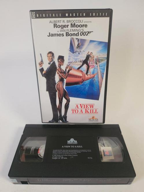 007 James Bond: A View to Kill VHS, Cd's en Dvd's, VHS | Film, Ophalen of Verzenden