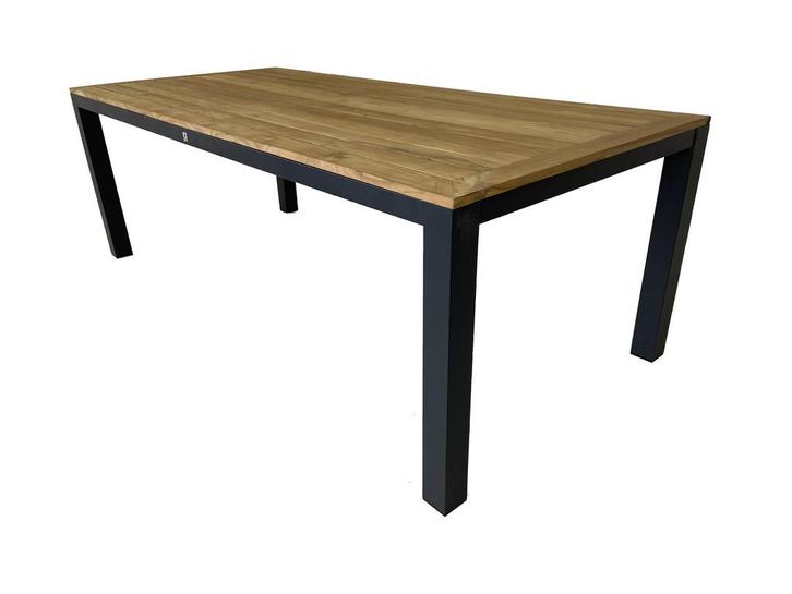 4-persoons Diningtafel Palazzo 180cm | Teak houten tafelblad, Tuin en Terras, Tuintafels, Ophalen of Verzenden