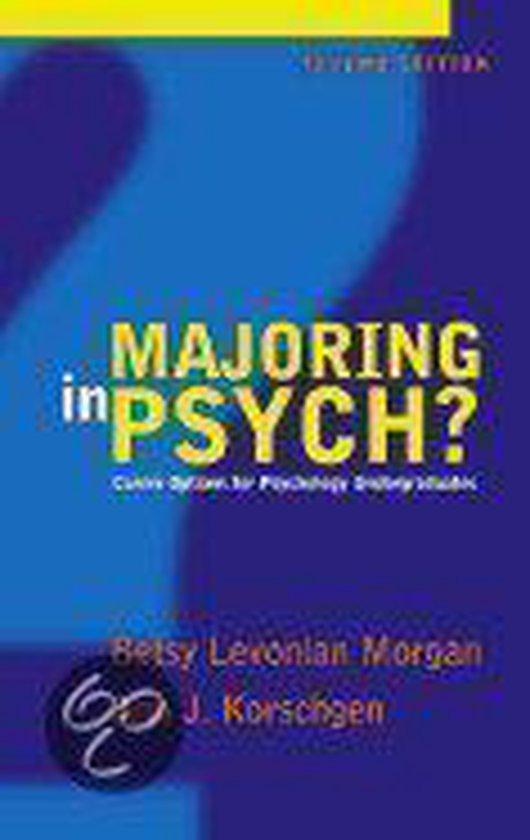 Majoring in Psych, Boeken, Literatuur, Ophalen of Verzenden