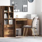 vidaXL Bureau Oud Hout 60x50x76 cm Geengineerd Hout, Verzenden, Nieuw