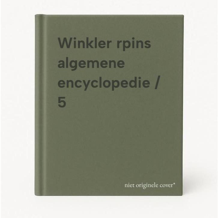Winkler rpins algemene encyclopedie / 5 9789010039507, Boeken, Encyclopedieën, Gelezen, Verzenden
