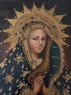 Cuzco School - Virgin of Sorrows - 30 x 40 cm