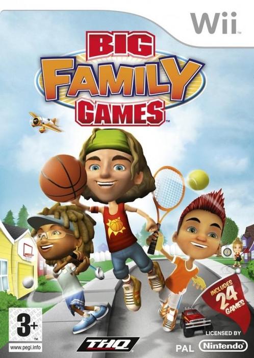 Big Family Games (Nintendo Wii), Spelcomputers en Games, Games | Nintendo Wii, Gebruikt, Verzenden