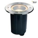 SLV DASAR 115 Grondspot RVS-316 rond GU10 IP67 kantelbaar, Tuin en Terras, Buitenverlichting, Verzenden, Nieuw, Aluminium