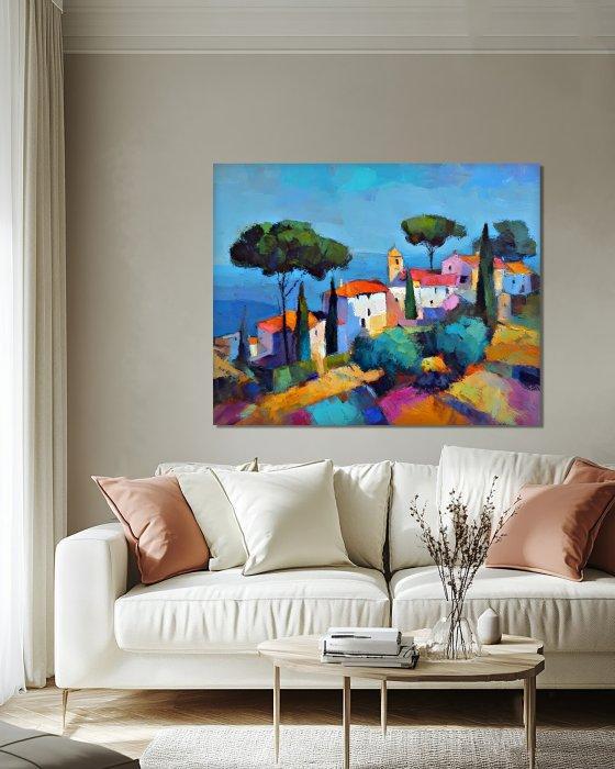 Michael Mey - The Mediterranean View - XL, Antiek en Kunst, Kunst | Designobjecten