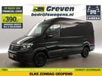 Vw Crafter 2.0 TDI L3H3 Airco Camera Carp 3Pers Navi PDC, Auto's, Volkswagen, Zwart, Nieuw, Te koop