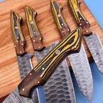 Keukenmes - Chefs knife - Hout en Pakka-hout, gevouwen