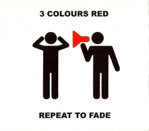cd single - 3 Colours Red - Repeat To Fade, Cd's en Dvd's, Cd Singles, Zo goed als nieuw, Verzenden