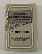 Boek Puzzelwoordenboek één miljoen woorden N320, Boeken, Gelezen, Verzenden