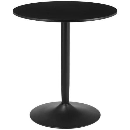 TRUUSK Eettafel Voor 2 Personen, Rond Tafelblad, Stalen Onde, Huis en Inrichting, Tafels | Eettafels, Nieuw, Verzenden