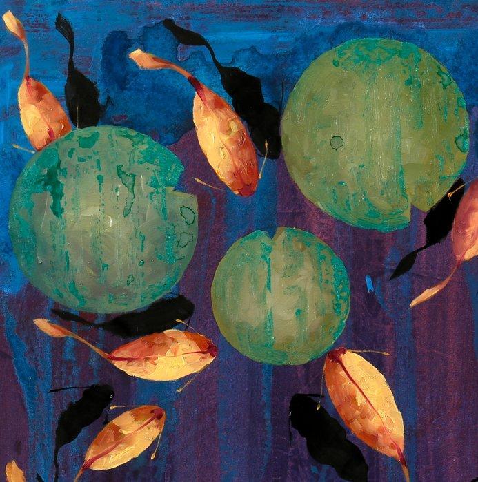 Guido Borelli - mosto nello stagno, Antiek en Kunst, Kunst | Schilderijen | Modern