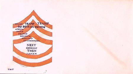 Amerikaanse envelop WWII (lijst optie), Verzamelen, Militaria | Tweede Wereldoorlog, Verzenden