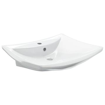 Wastafel Keramiek 60cm | OP=OP | Goedkope Badkamer! beschikbaar voor biedingen