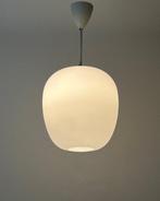 Hangende plafondlamp - H 60 cm - Opaline glas - Pendel, Antiek en Kunst, Antiek | Lampen