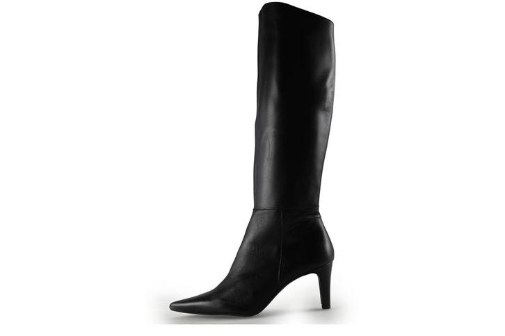 Manfield Laarzen in maat 38 Zwart | 15% korting, Kleding | Dames, Schoenen, Zwart, Zo goed als nieuw, Hoge laarzen, Verzenden